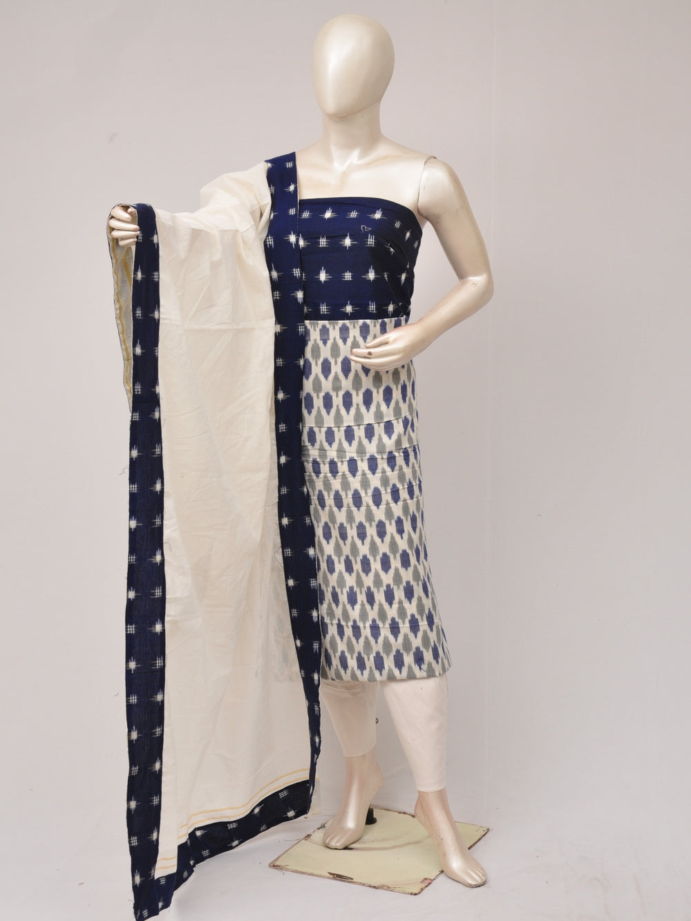 Pochampally Designer Dress Material Model 3  [D81129010]