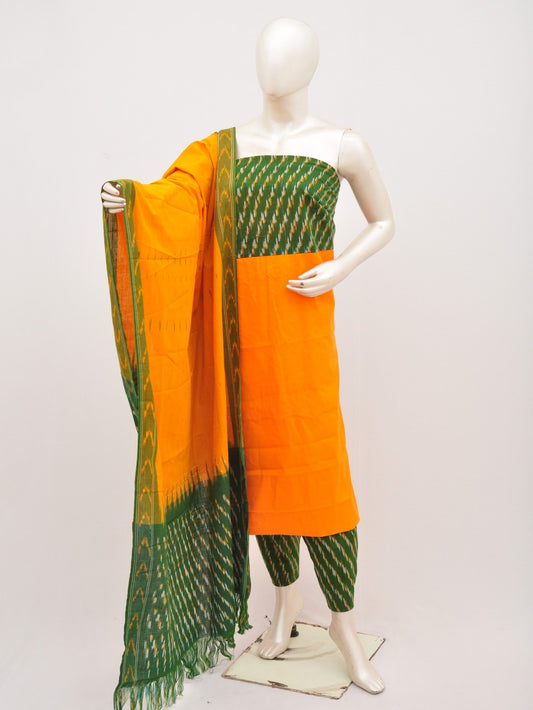 Pochampally Ikat Dress Material with Same Dupatta model 1 [D00702001]