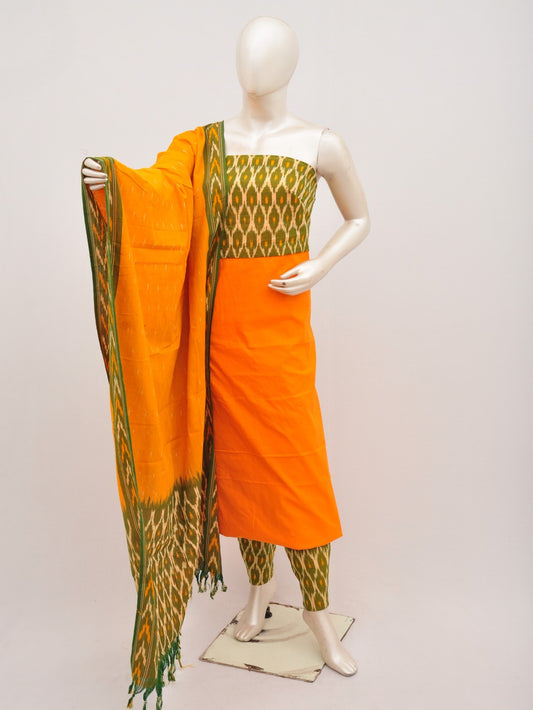 Pochampally Ikat Dress Material with Same Dupatta model 1 [D00702003]