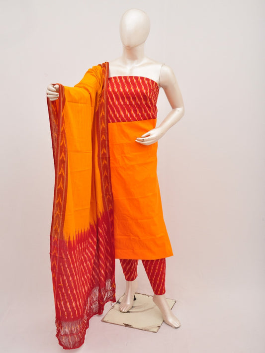 Pochampally Ikat Dress Material with Same Dupatta model 1 [D00702004]