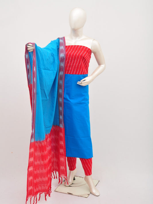 Ikat Dress Material with Same Dupatta model 1 [D00708071]