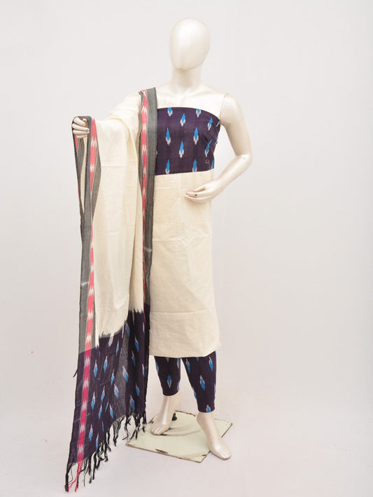 Ikat Dress Material with Same Dupatta model 1 [D00708078]