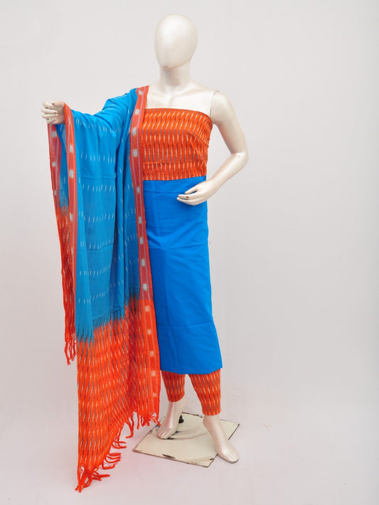 Ikat Dress Material with Same Dupatta model 1 [D00712026]