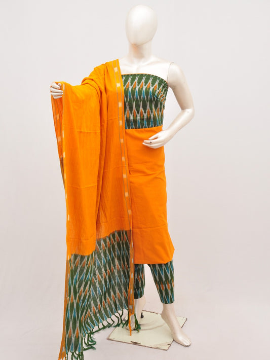 Ikat Dress Material with Same Dupatta model 1 [D00823031]