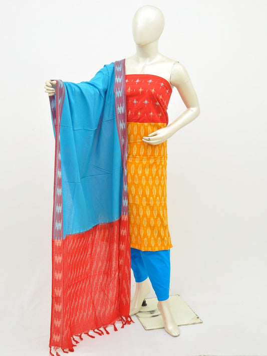 Ikat Dress Material with Same Dupatta model 1 [D10630024]