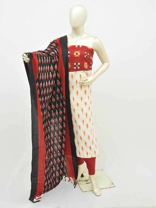 Ikat Dress Material with Same Dupatta model 1 [D10630025]