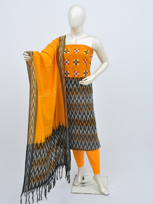 Ikat Dress Material with Same Dupatta model 1 [D21105004]