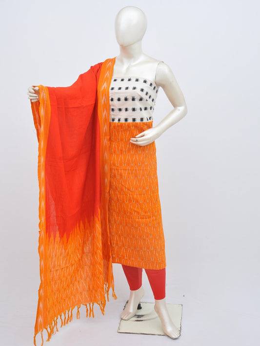 Ikat Dress Material with Same Dupatta model 1 [D21105008]