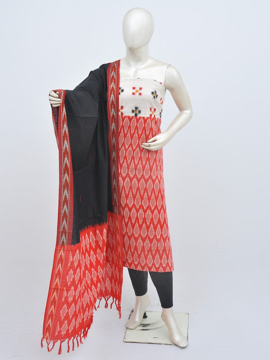 Ikat Dress Material with Same Dupatta model 1 [D21105015]