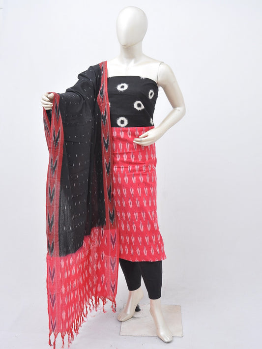 Ikat Dress Material with Same Dupatta model 1 [D30412046]