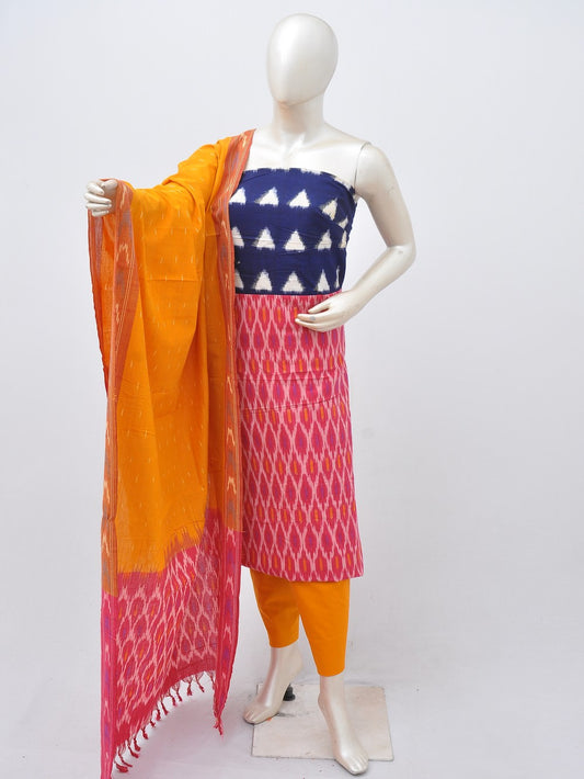 Ikat Dress Material with Same Dupatta model 1 [D30412049]