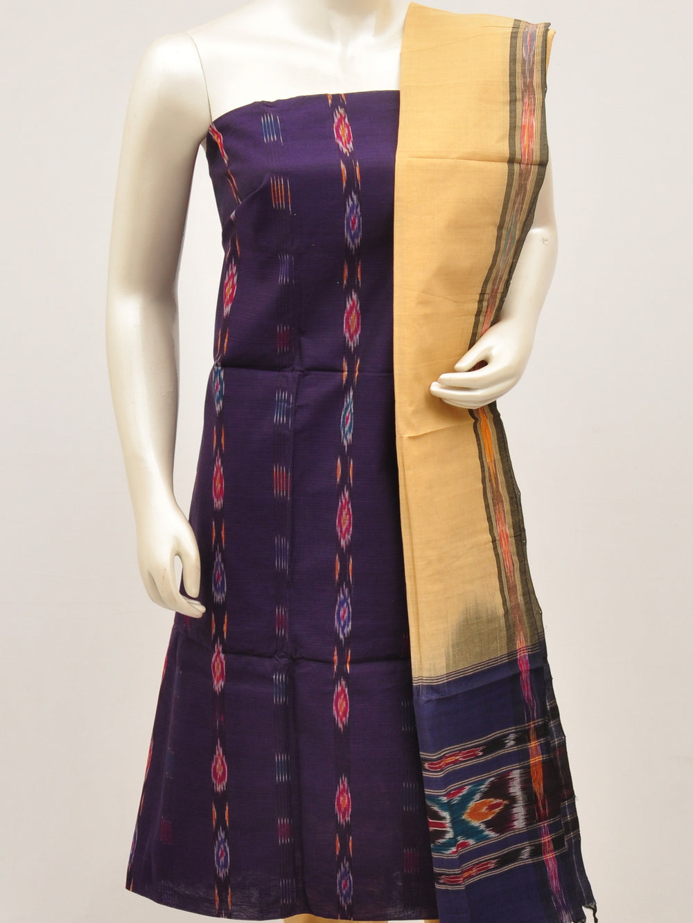 Cotton Woven Designer Dress Material [115329450]