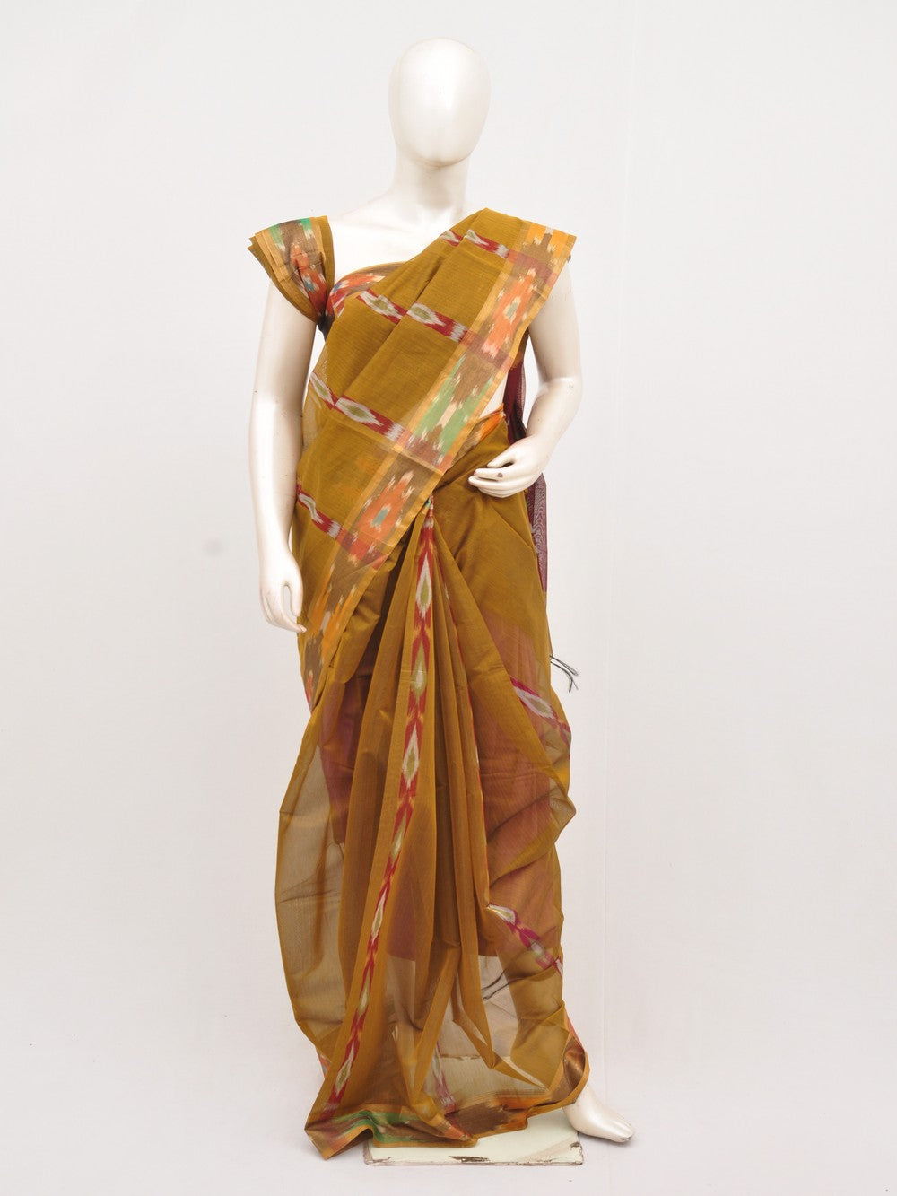 Pochampally Silk-Cotton Designer Saree [D00317016]