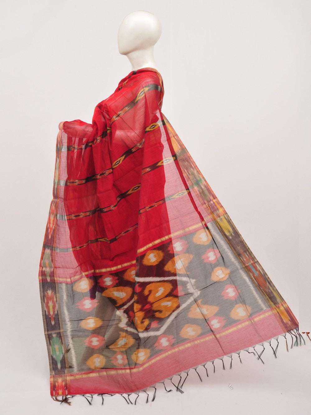 Pochampally Silk-Cotton Designer Saree [D00317017]