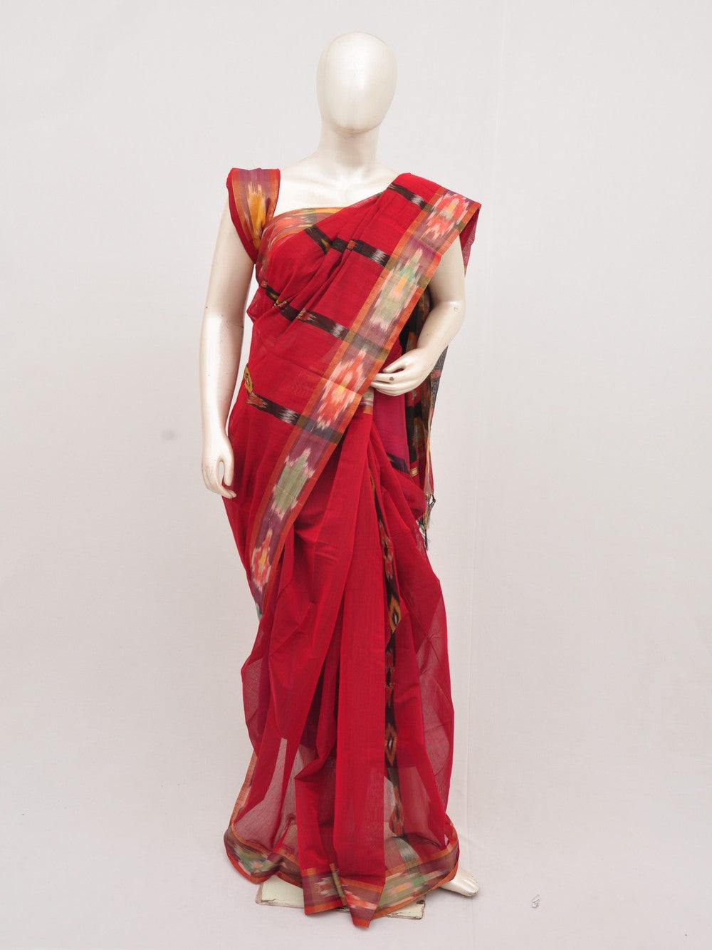 Pochampally Silk-Cotton Designer Saree [D00317017]