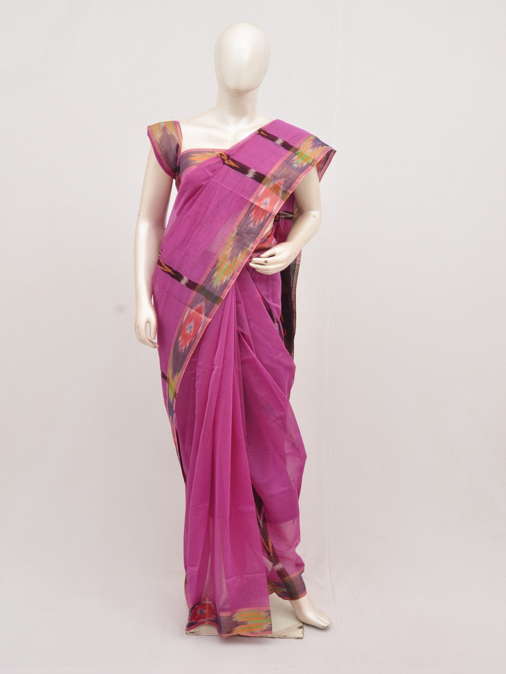 Pochampally Silk-Cotton Designer Saree [D00318010]