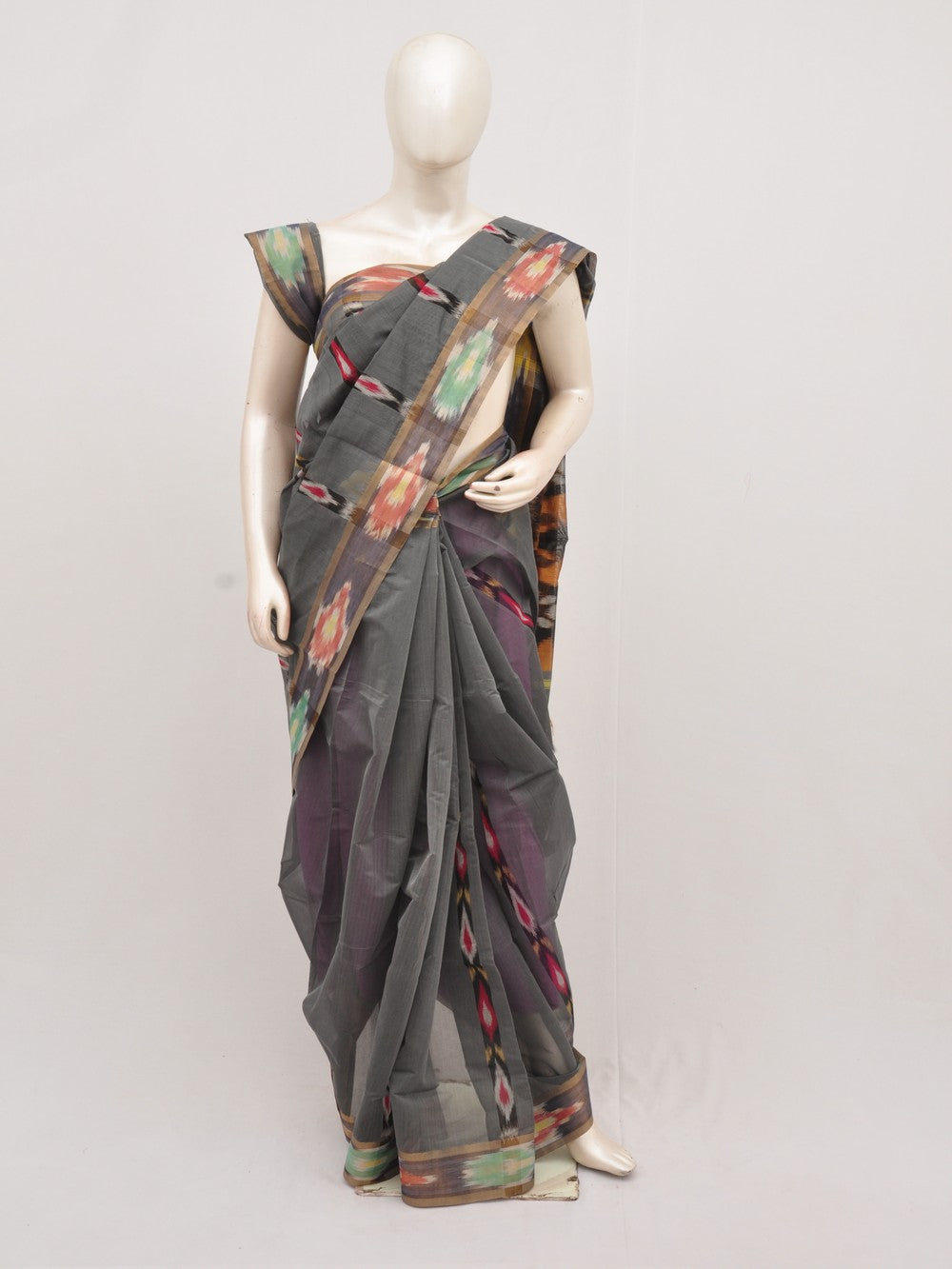 Pochampally Silk-Cotton Designer Saree [D00318012]