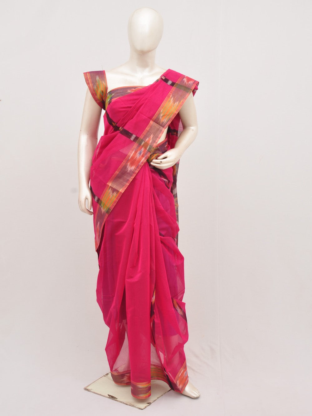 Pochampally Silk-Cotton Designer Saree [D00318013]