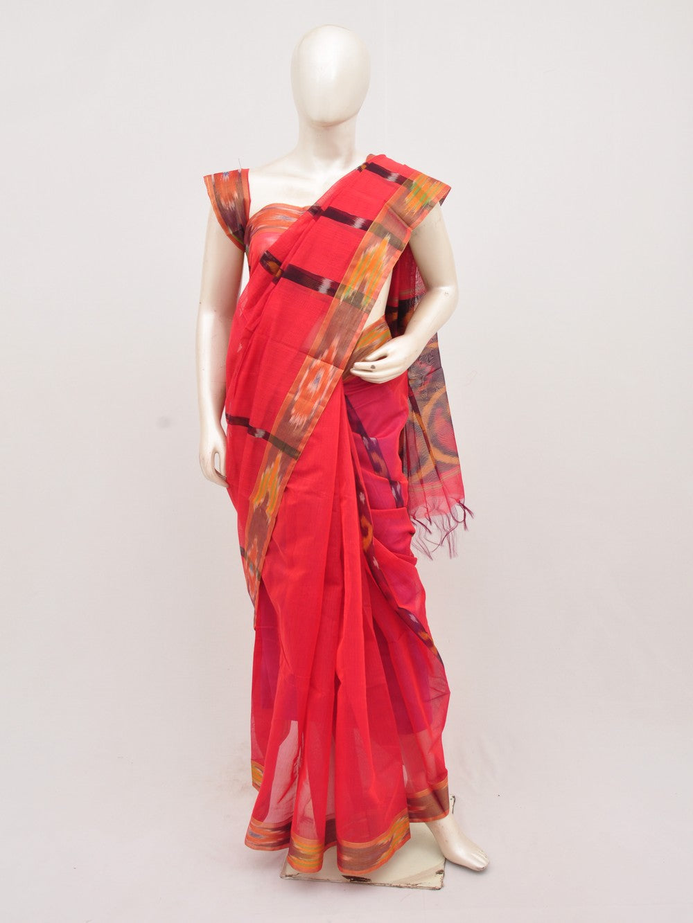 Pochampally Silk-Cotton Designer Saree [D00318022]