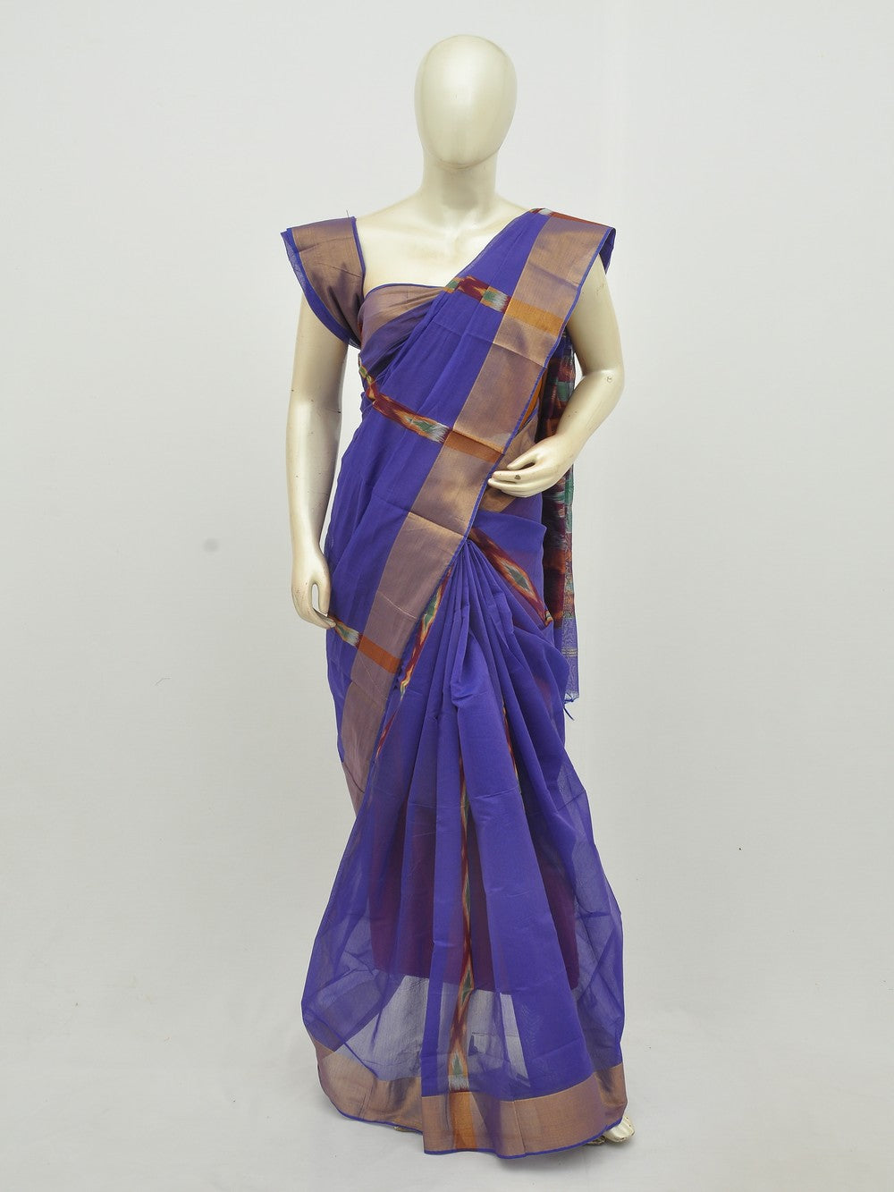 Pochampally Silk-Cotton Designer Saree [D10924008]