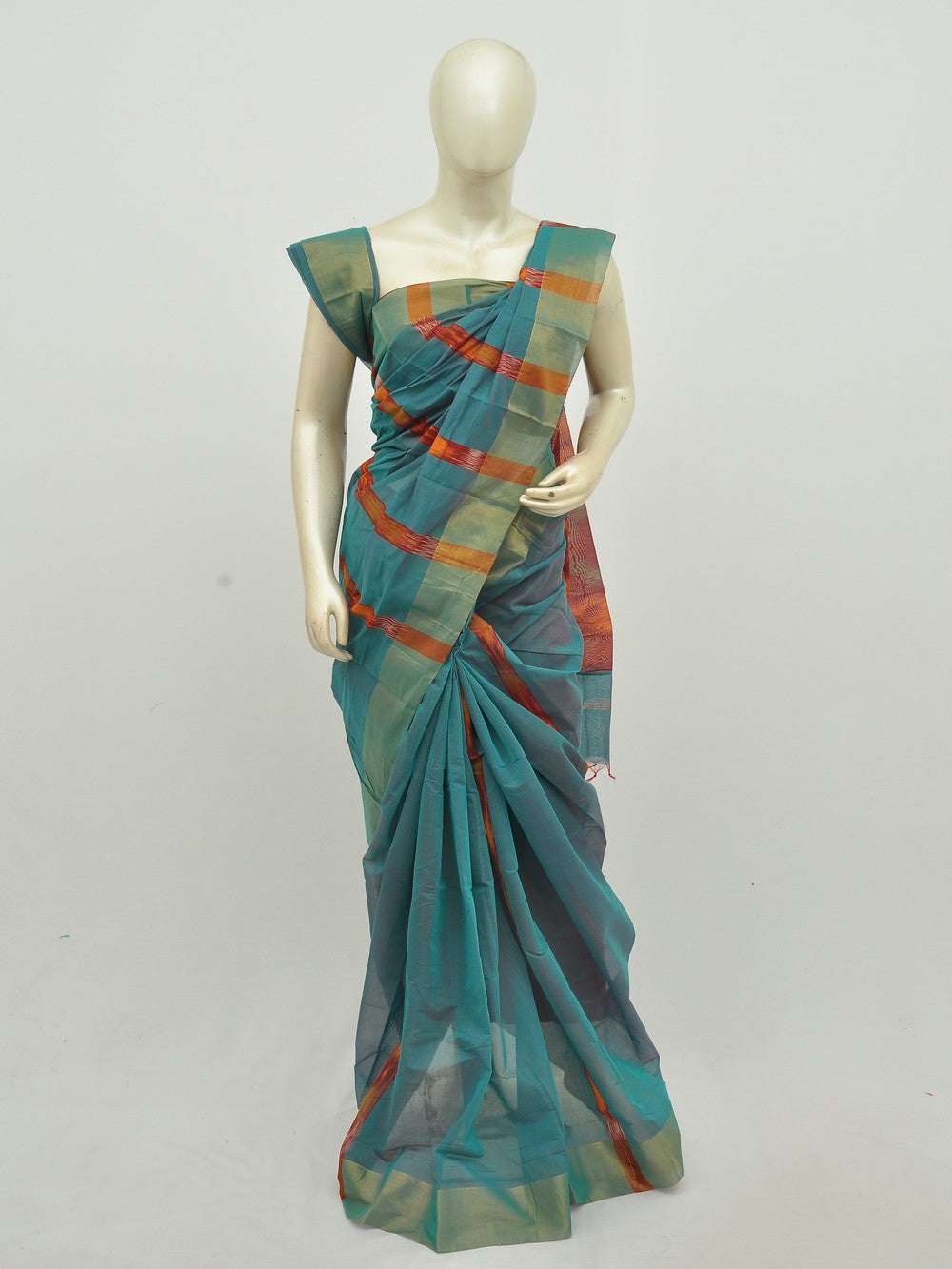 Pochampally Silk-Cotton Designer Saree [D10924009]