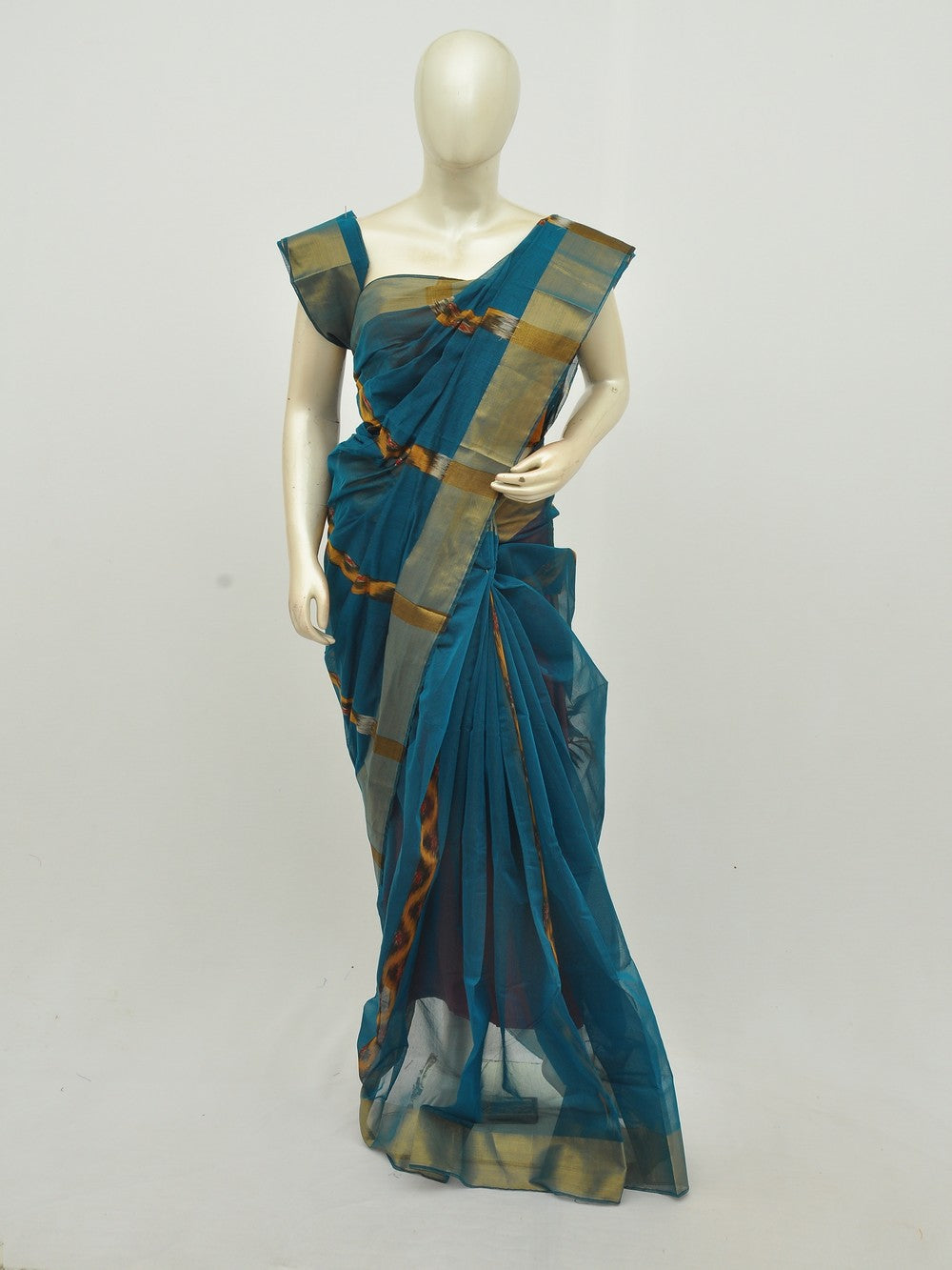 Pochampally Silk-Cotton Designer Saree [D10924016]