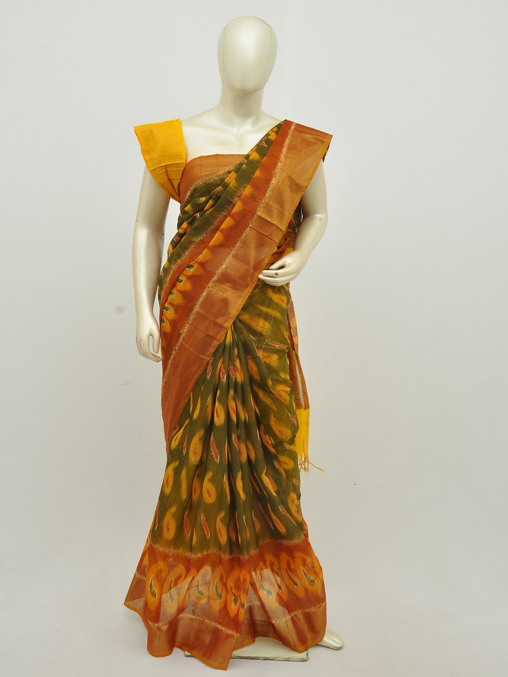 Pochampally Silk-Cotton Designer Saree [D10924023]