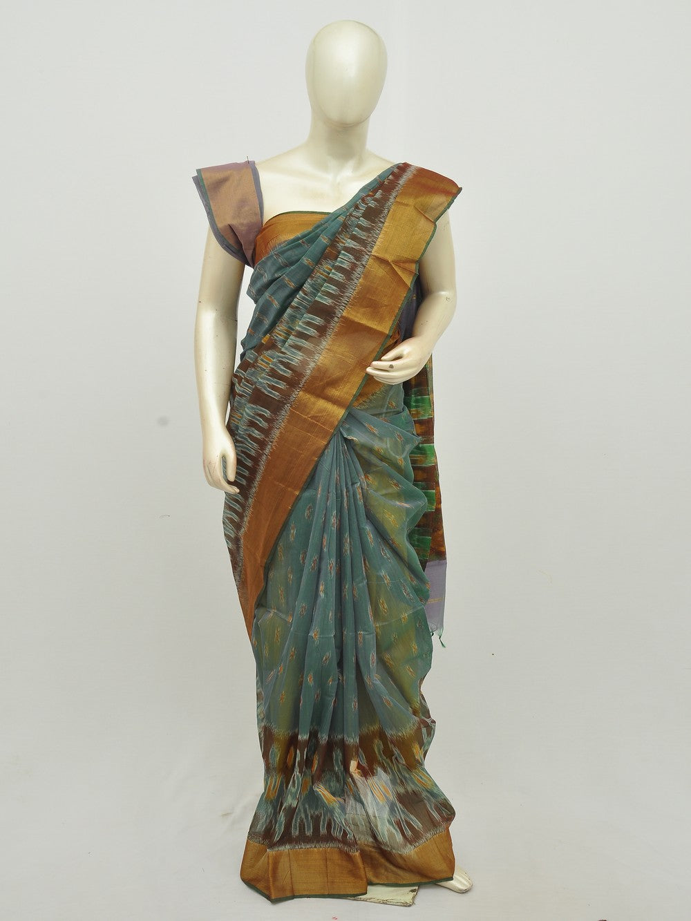 Pochampally Silk-Cotton Designer Saree [D10924024]