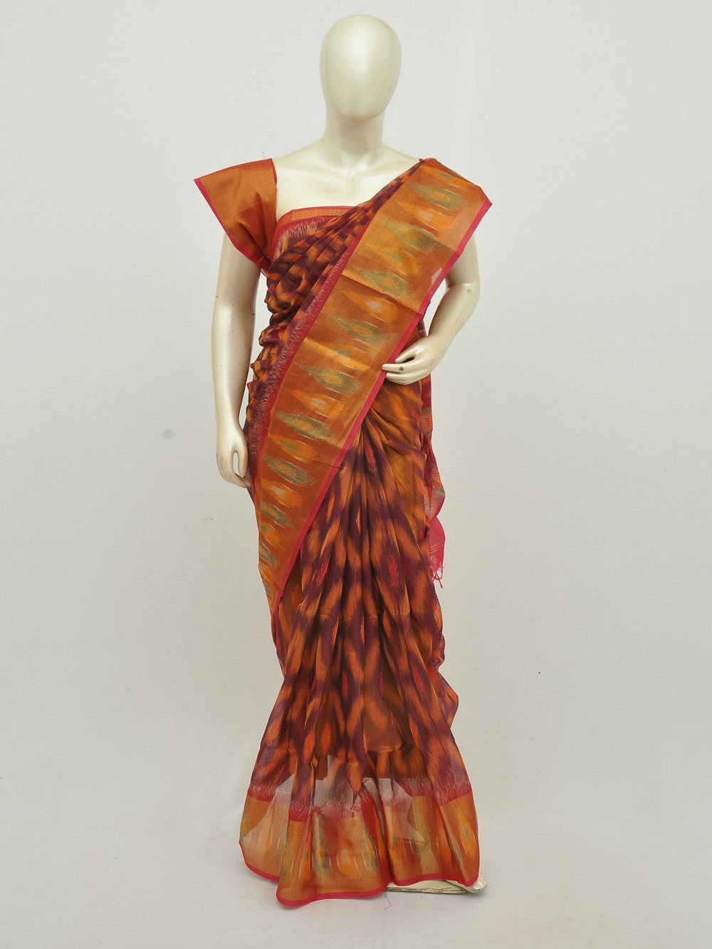 Pochampally Silk-Cotton Designer Saree [D10924025]