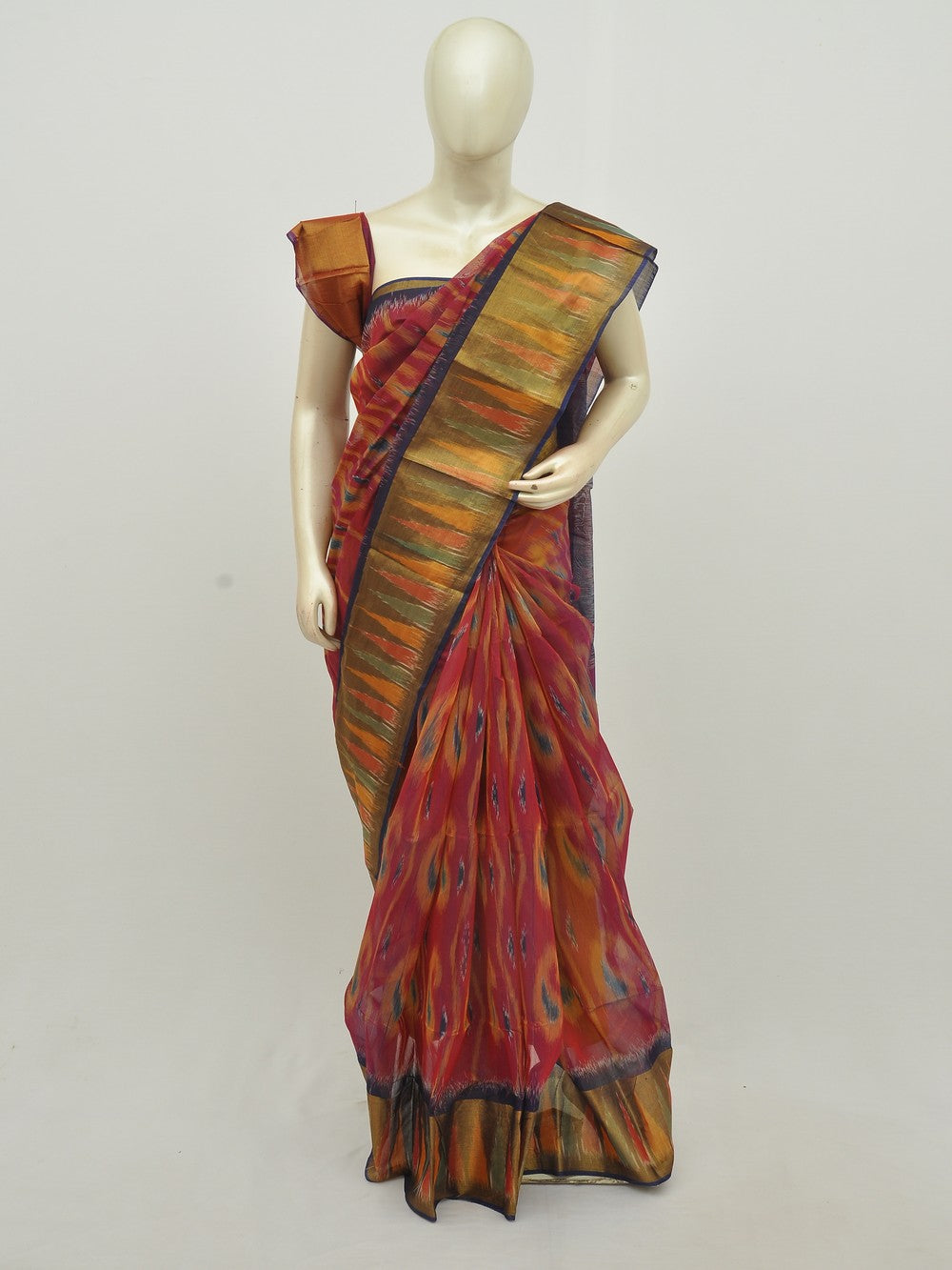 Pochampally Silk-Cotton Designer Saree [D10924026]
