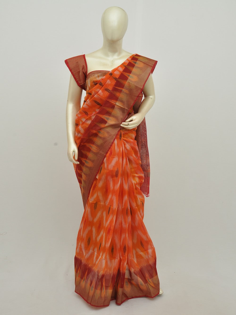 Pochampally Silk-Cotton Designer Saree [D10924027]