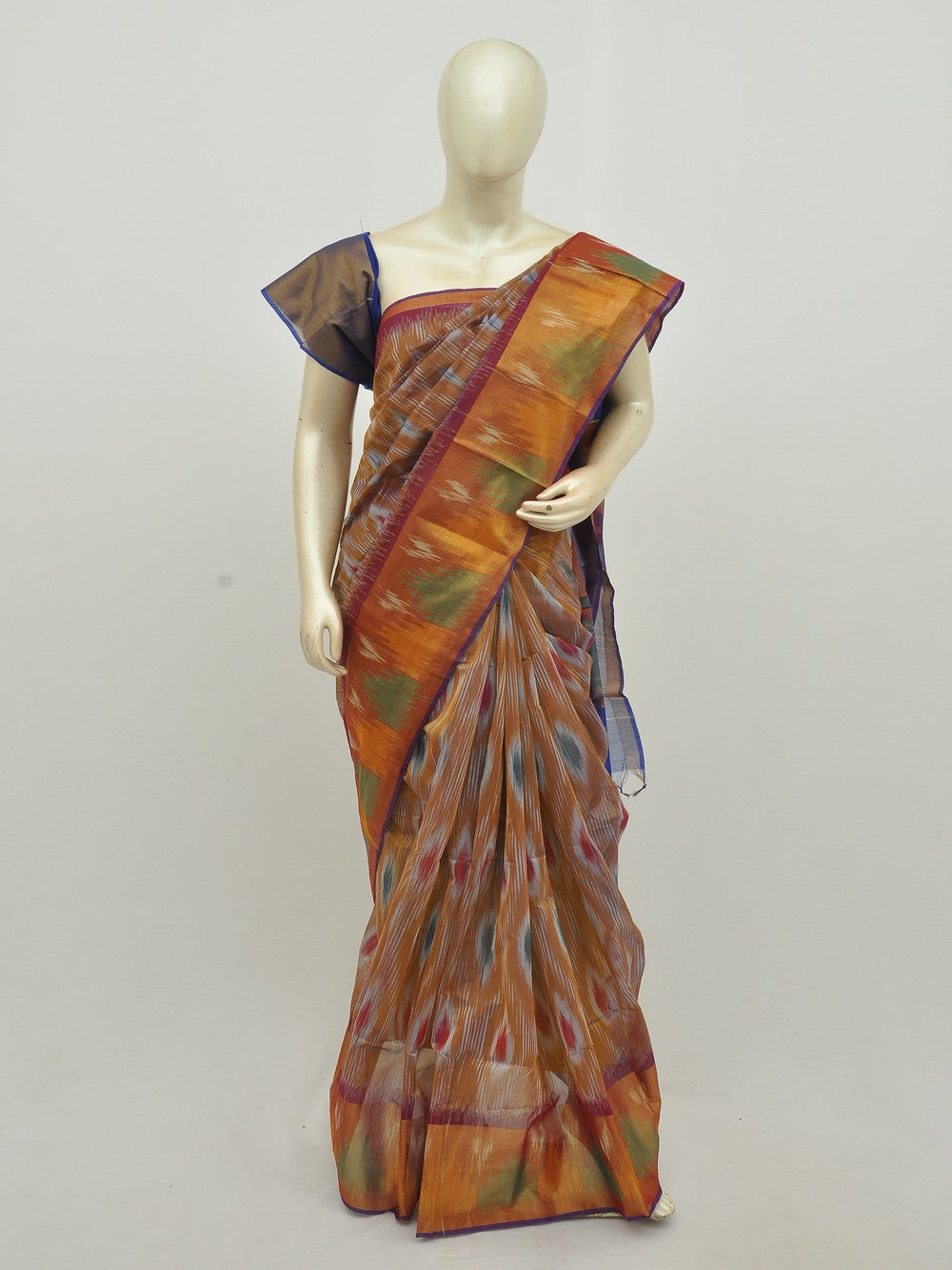 Pochampally Silk-Cotton Designer Saree [D10924028]