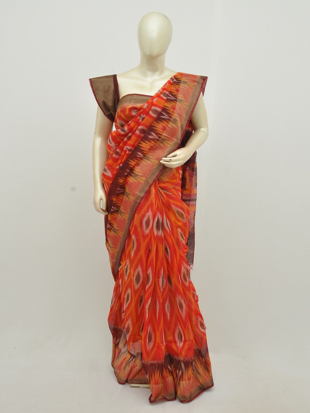 Pochampally Silk-Cotton Designer Saree [D10924034]