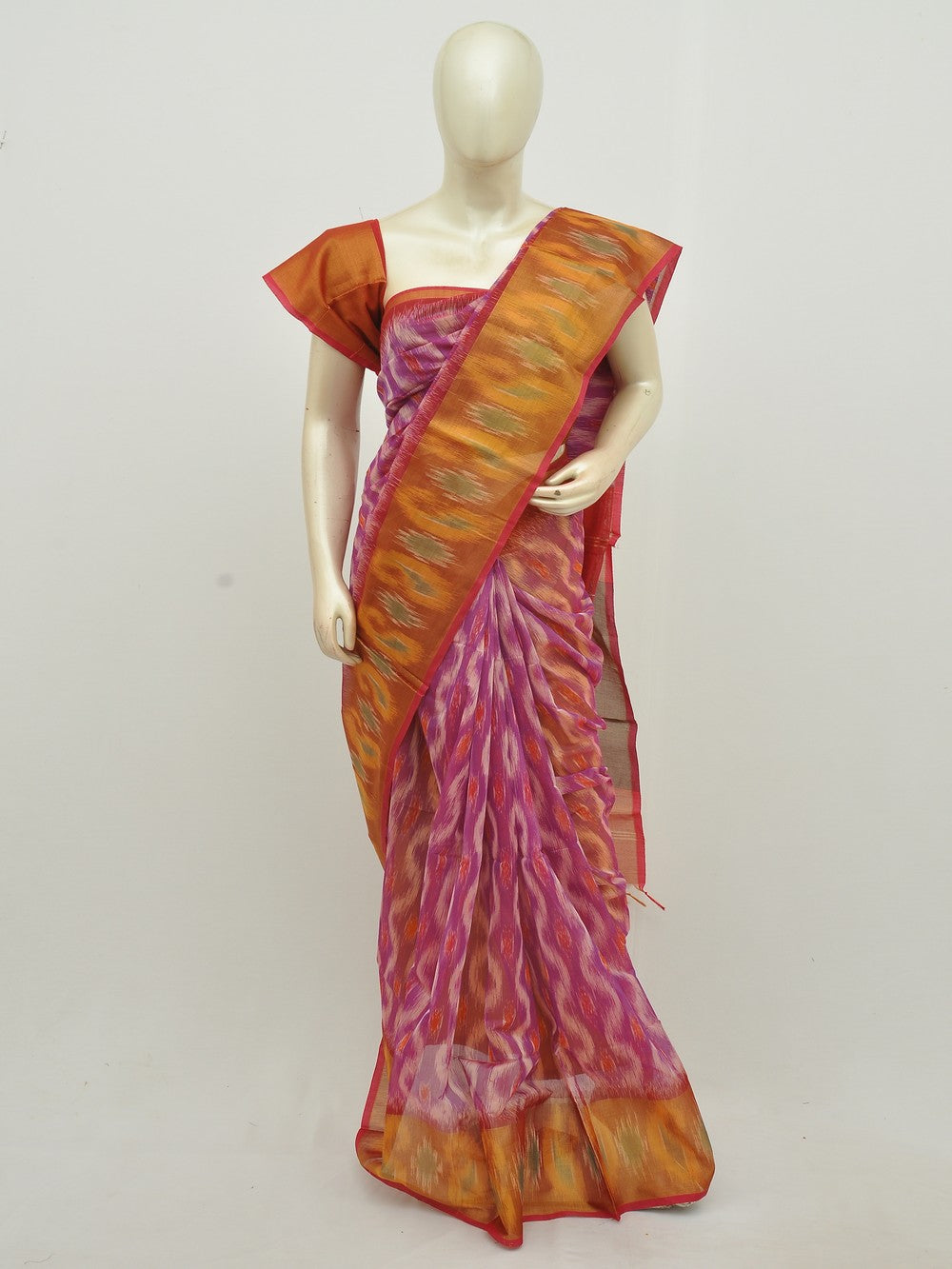 Pochampally Silk-Cotton Designer Saree [D10924035]