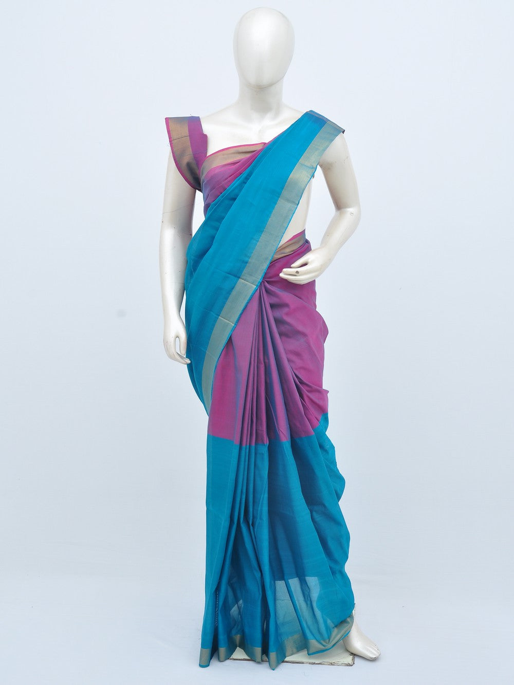 Pochampally Silk-Cotton Designer Saree [D20702013]