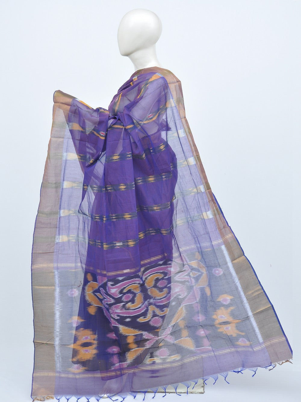 Pochampally Silk-Cotton Designer Saree [D20702028]