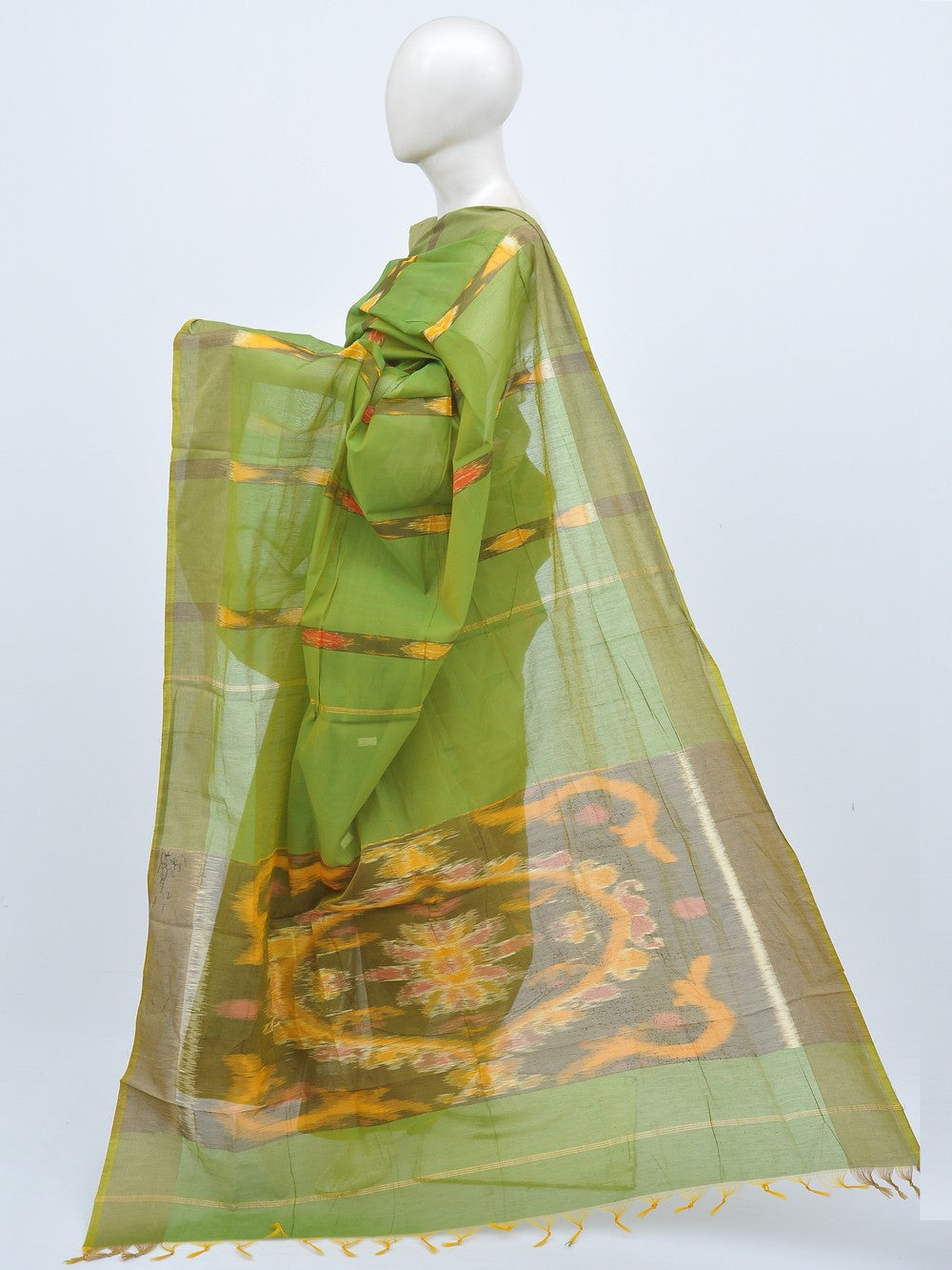 Pochampally Ikat Silk Cotton Saree.