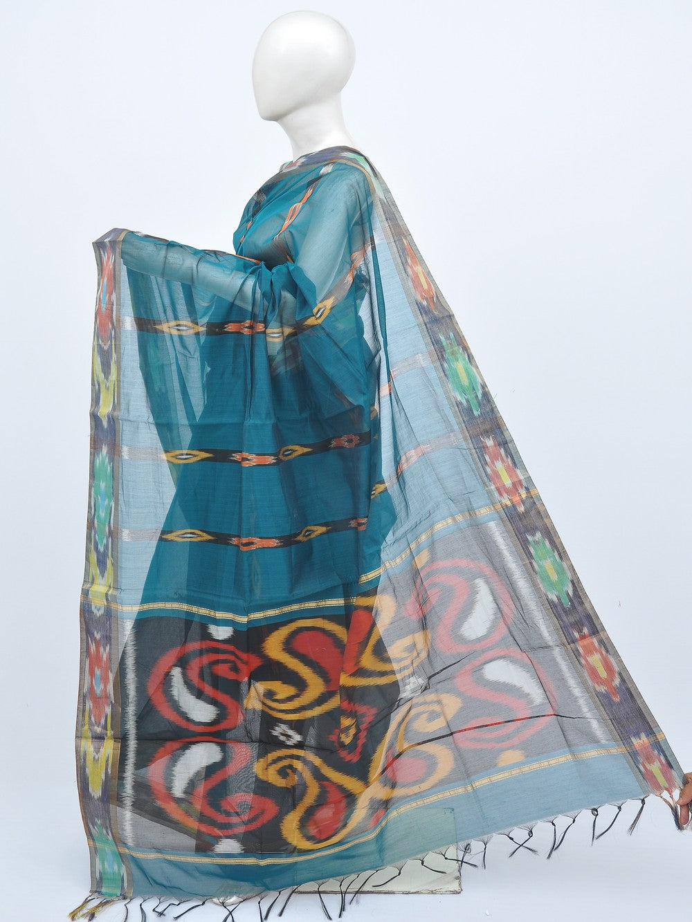 Pochampally Silk-Cotton Designer Saree [D20702038]