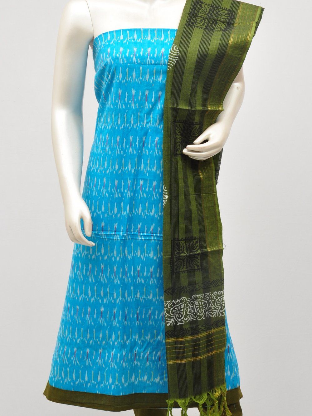 Cotton Woven Designer Dress Material [60527000]