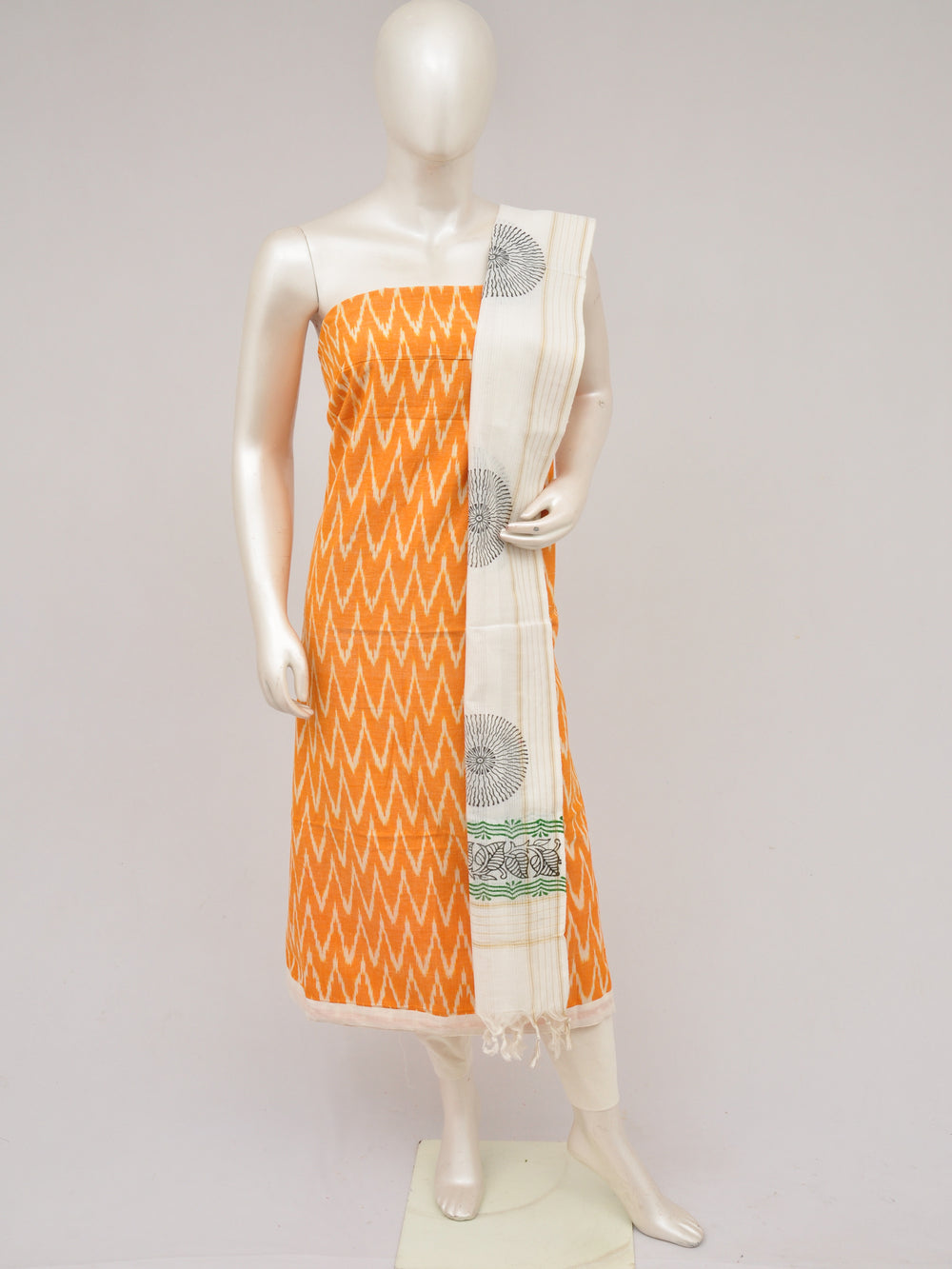 Cotton Woven Designer Dress Material [60909035]