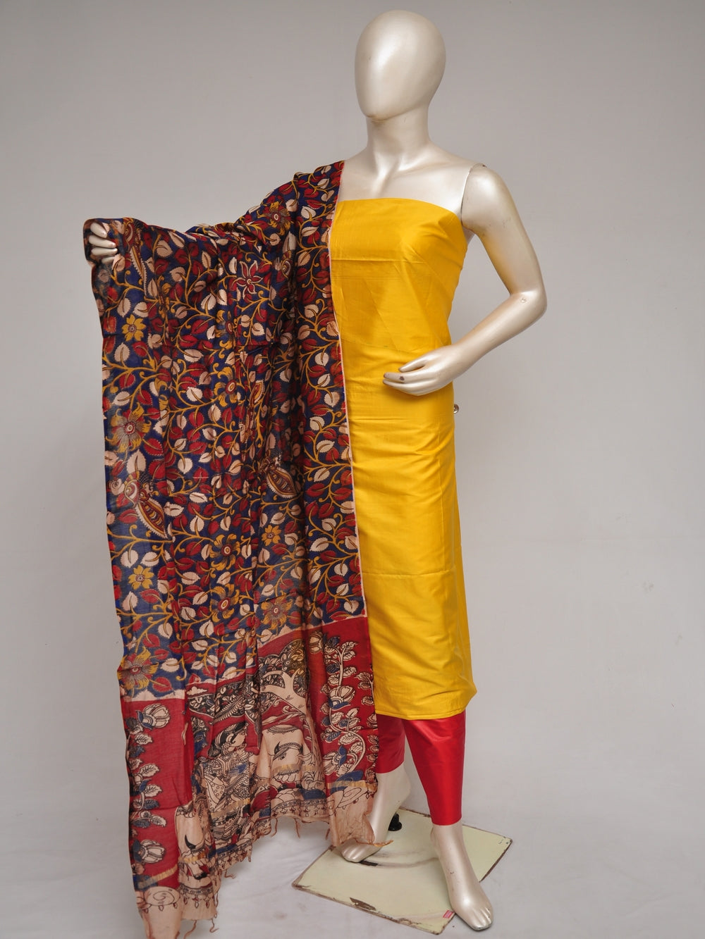 Silk Woven Designer Dress Material [D80909054]