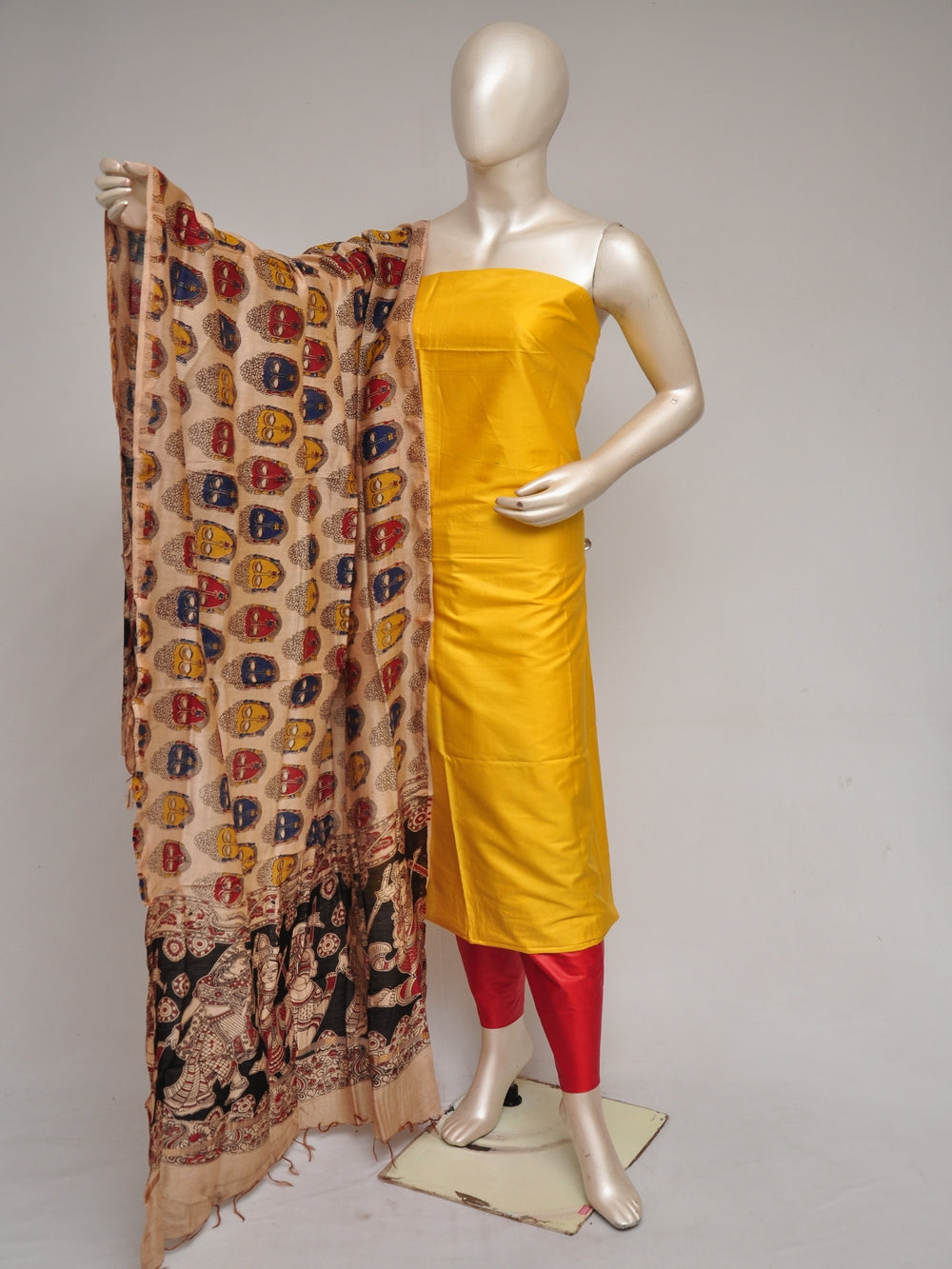 Silk Woven Designer Dress Material [D80909055]