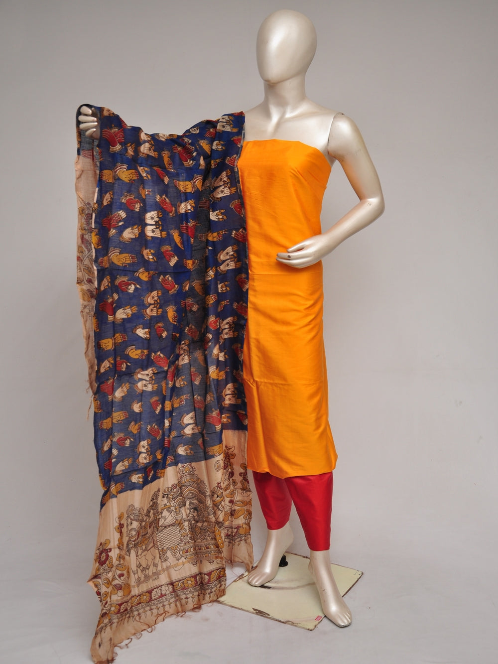 Silk Woven Designer Dress Material [D80909061]