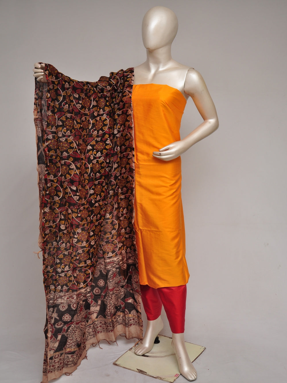 Silk Woven Designer Dress Material [D80909062] - DressesForWomen.IN
