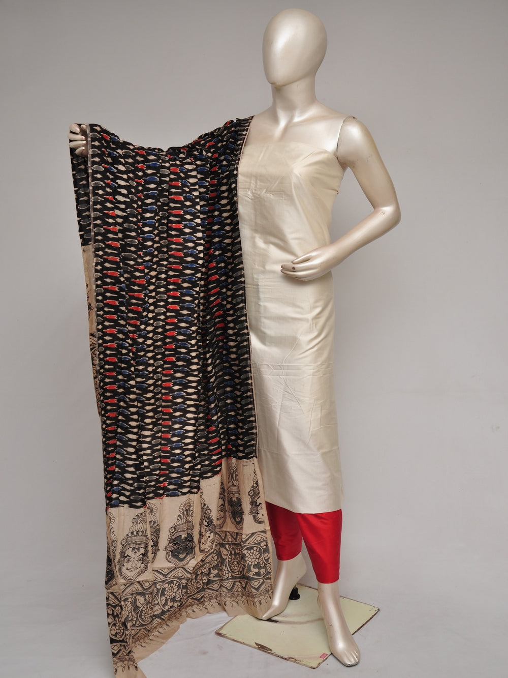 Silk Woven Designer Dress Material [D80909076] - DressesForWomen.IN