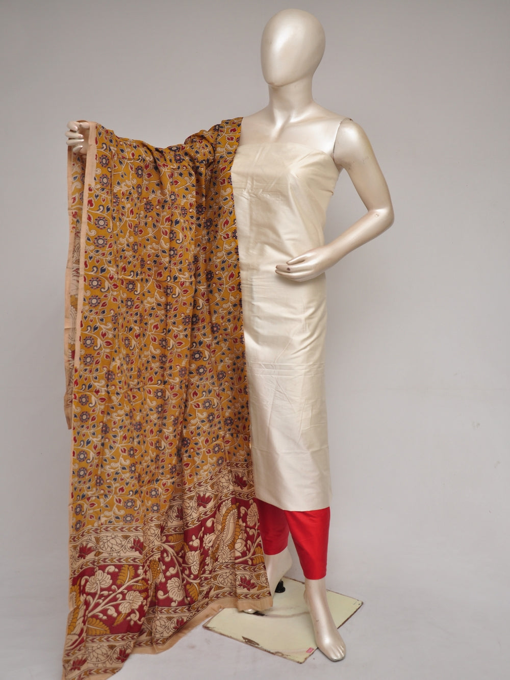 Silk Woven Designer Dress Material [D80909078]