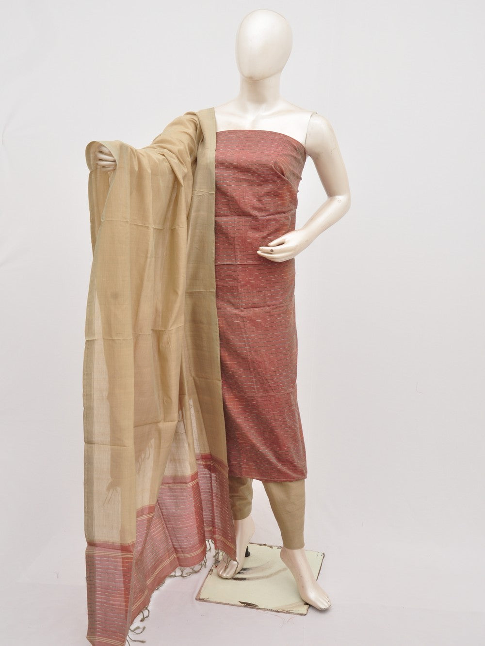 Silk Woven Designer Dress Material   [D91111006]