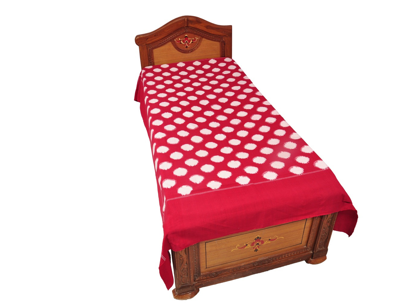 Pochampally Designer Cotton Single Bedsheet [D10332771]