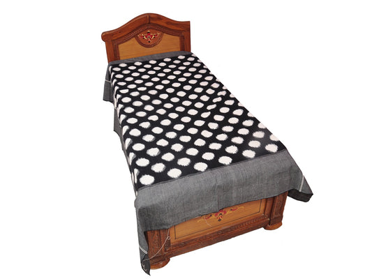 Pochampally Designer Cotton Single Bedsheet [D10332774]