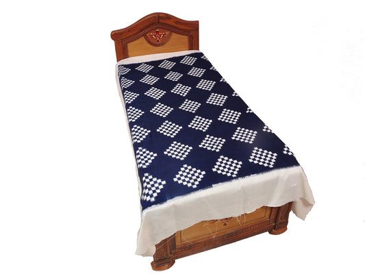 Pochampally Designer Cotton Single Bedsheet [D10332778]